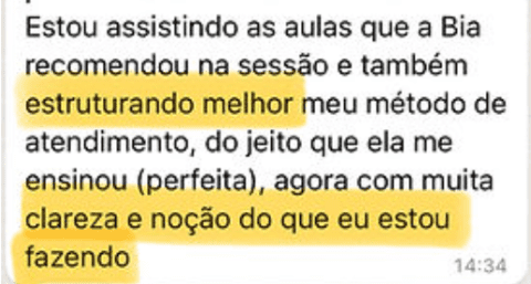 Clareza dos próximos passos