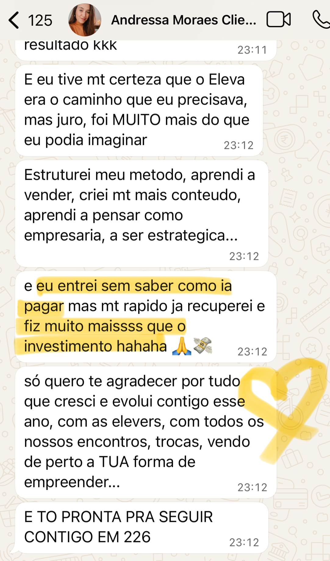 Entrou sem saber como ia pagar e já multiplicou